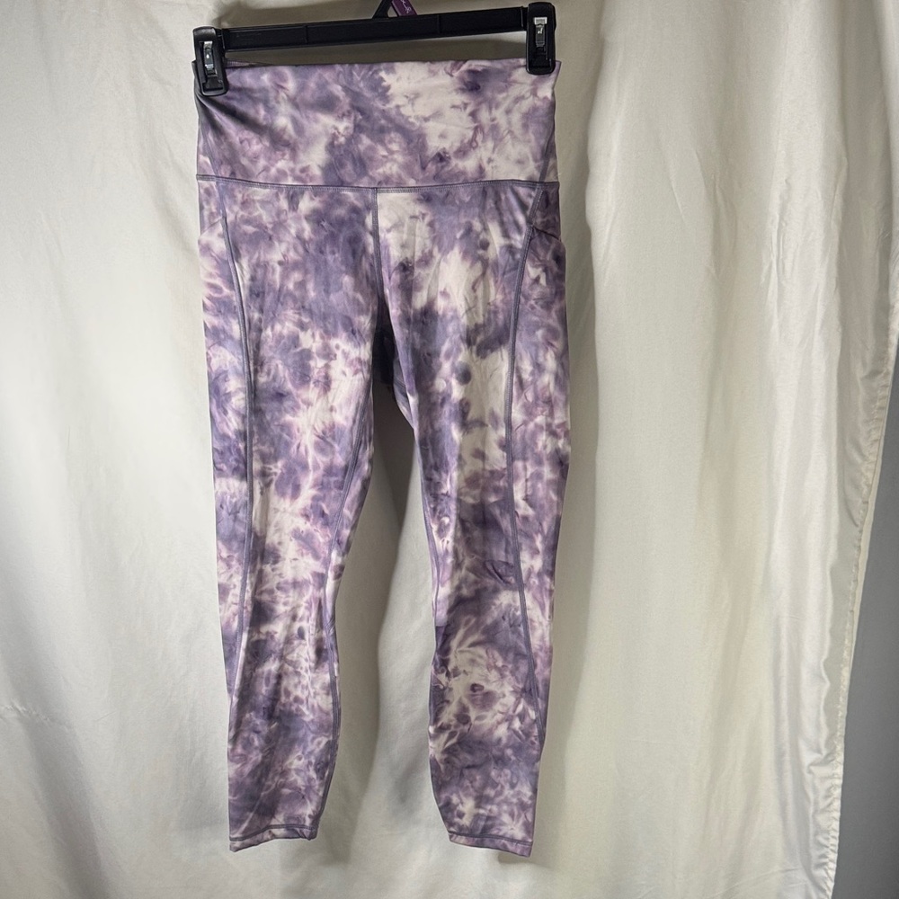 lululemon athletica Purple Tie-Dye Leggings